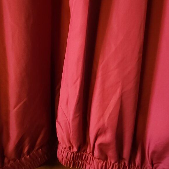 Men's Large Pro Tour Golf Red Windbreaker Pullover Jacket - Picture 6 of 11